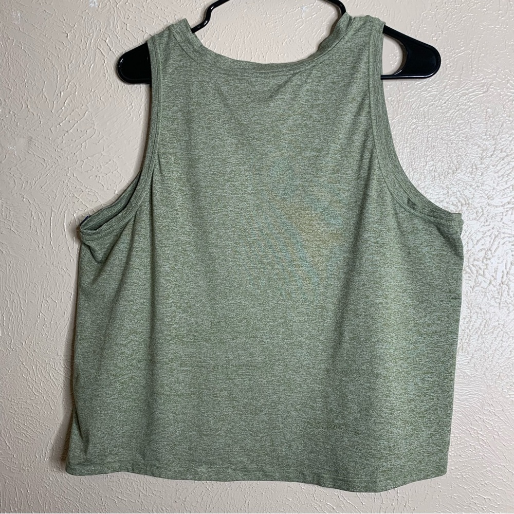 Athleta uptempo tank shadow olive green - Picture 4 of 6